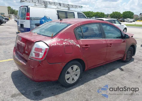 2007 Nissan Sentra 2.0 из США, поврежденный, VIN 3N1AB61E17L686805